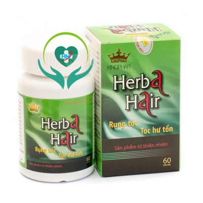 Viên uống dưỡng tóc Herba Hair Kingphar Vinh Thịnh Vượng VV, hộp 60v