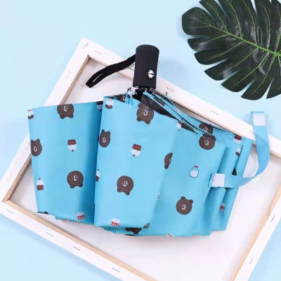 Ô dù đi mưa , che nắng gấp gọn hình gấu dễ thương cute chống tia UV , dù gấu xinh xắn nhỏ gọn dễ dàng mang theo mọi nơi 