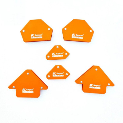 Bộ 6 ke góc nam châm 4 ke góc 25lbs, 2 ke góc 10 lbs kapusi