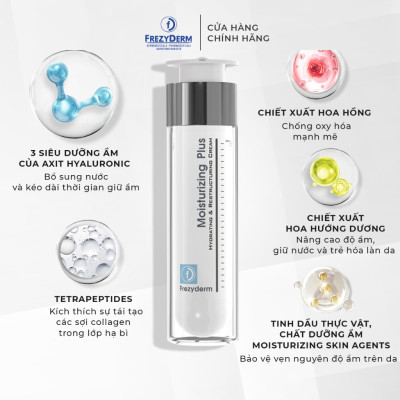 [HSD 4/2026] Kem dưỡng ẩm và tái cấu trúc da Frezyderm Moisturizing Plus Cream 50ml