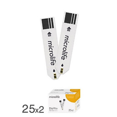 Que thử  đường huyết Microlife DiaRite BGM TEST (50 que)