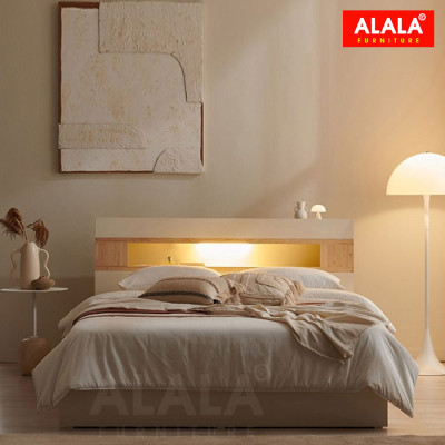 Giường ngủ ALALA1213 + 3 hộc kéo / Miễn phí vận chuyển và lắp đặt/ Đổi trả 30 ngày/ Sản phẩm được bảo hành 5 năm từ thương hiệu ALALA/ Chịu lực 700kg 