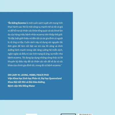 Ăn Kiêng Eczema (Bệnh Chàm, Viêm Da Cơ Địa) - Karen Fischer - Hanah Nguyen dịch - (bìa mềm)