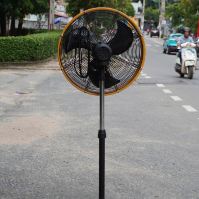 Quạt đứng công nghiệp Caterpillar HVOSF-20S 20inch Làm mát hiệu quả cho xưởng sản xuất, nhà kho - Hàng chính hãng