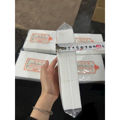 Combo 3 Túi Giấy Lau Gel Nail 1000 Tờ Cao Cấp Không Đổ Lông, Xịn Cứng Vệ Sinh Móng Làm Nail Tiện Lợi Nữ Women