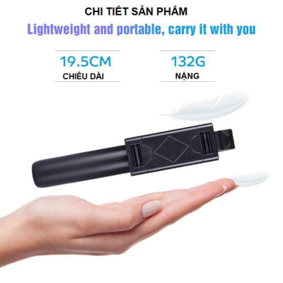 Gậy chụp hình tự sướng K07 kèm nút bluetooth điểu khiển từ xa hàng TiMa.lala - hàng chính hãng