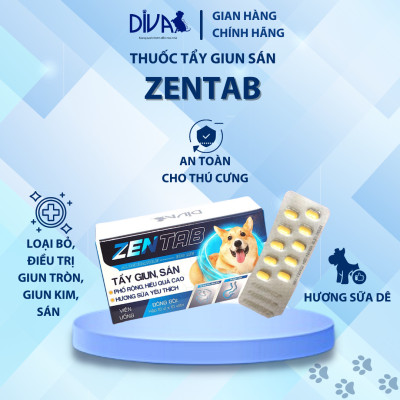 XỔ GIUN HƯƠNG SỮA DÊ DIVA X ZENTAB HỘP 100 VIÊN