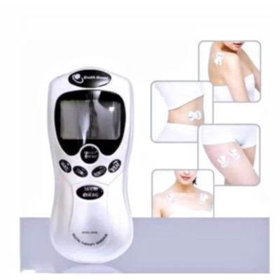 MÁY MASSAGE 6 CHẾ ĐỘ CHÂM CỨU BẤM HUYỆT ĐẤM BÓP ĐA CHỨC NĂNG 4 MIẾNG DÁN THUẬN TIỆN 