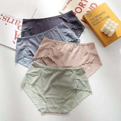 ombo 5 Quần Lót Nữ Su Xốp Phối Ren 2207 – Co Dãn 4 Chiều, Thoáng Mát, Siêu Êm