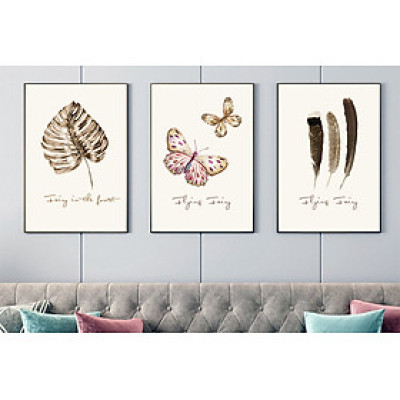 Bộ 3 Tranh canvas Hiện Đại - Tranh Treo Tường