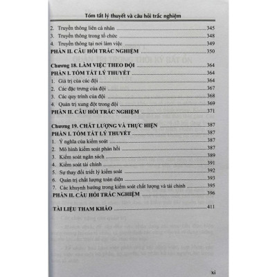 Sách - Quản Trị Học - Tóm Tắt Lý Thuyết Và Câu Hỏi Trắc Nghiệm