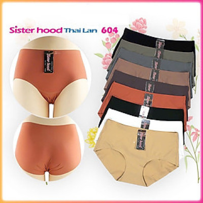 Combo 5 Quần Lót Nữ Su Đúc Trơn Sister Hood Thái Lan 604 – Siêu Mát, Siêu Ôm, Không Viền