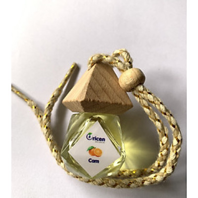 Chai treo tinh dầu xe Oricen 8ml - Cam Mỹ