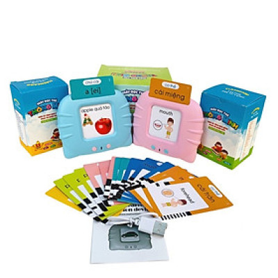 Đồ Chơi Máy Đọc Thẻ Song Ngữ Anh - Việt 255 Thẻ 510 Từ Vựng Cho Bé Phát Triển Ngôn ngữ