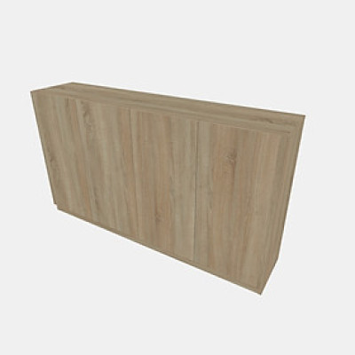 Tủ giày thấp nhiều kệ ECOFURNIX GT-TGT-245