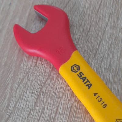 Cờ lê đầu mở 16mm cách điện 1000V VDE SATA 41316