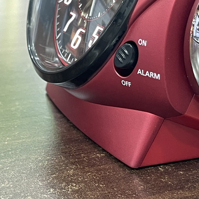 Đồng hồ để bàn Nhật Bản Rhythm 8RA646SR01 – KT: 18.5 x 12.1 x 10.6cm. Vỏ nhựa. Dùng Pin.