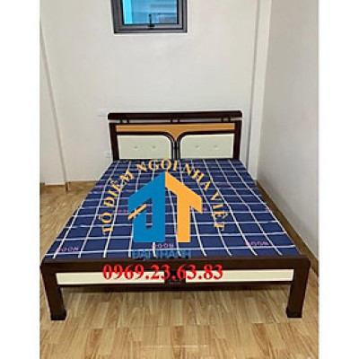 Giường sắt kiểu hộp nhiều kích thước