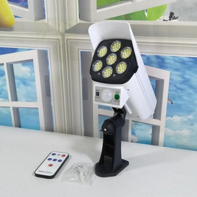 Đèn led KG8S cob cảm biến di chuyển thông minh, giả camera chống trộm, sử dụng năng lượng mặt trời chống thấm nước - Hàng chính hãng