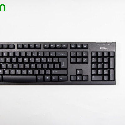 Bộ phím chuột máy tính không dây Fuhlen A150g, BH 24 tháng, Tặng kèm pin- Hàng chính hãng