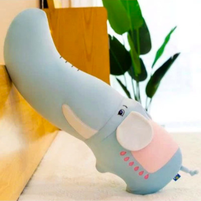 Thú nhồi bông con voi vòi to đáng yêu - Size từ 70cm đến 120cm - Quà tặng gấu bông con voi êm mịn cho bé