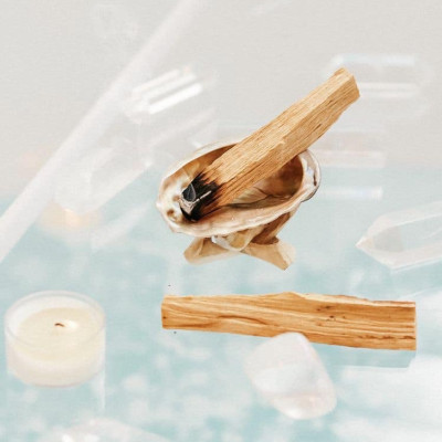 Thanh gỗ Trắc xanh- gỗ Thánh palo santo xông nhà thơm