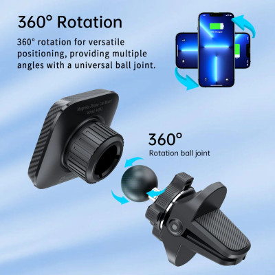 Giá đỡ Choetech H042 điện thoại Mag-netic kẹp khe gió trên ô tô (Hàng chính hãng)