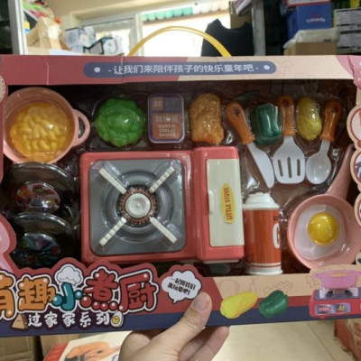 Đồ Chơi Nấu Ăn Cho Bé 16 Chi Tiết Happy Kitchen