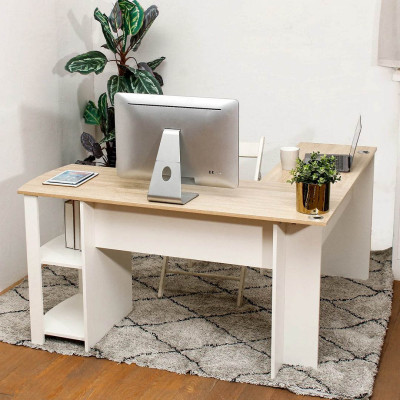 Bàn làm việc chữ L độc đáo SMLIFE Darvell