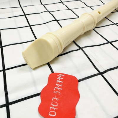 Sáo Recorder 8 Lỗ Giá Rẻ Cho Học Sinh Chất Liệu Nhựa Cao Cấp An Toàn Khi Sử Dụng, Tặng Kèm Cây Vệ Sinh Và Bao Đựng