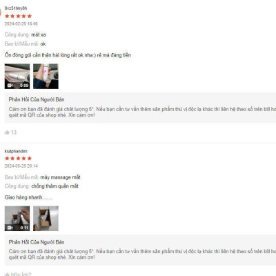 Máy Massage Mắt Mini Cầm Tay, Giảm Thâm Và Bọng Mắt, Tặng Kèm Pin AA - Giao Màu Ngẫu Nhiên B16