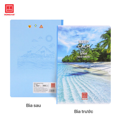 Vở kẻ ngang 300 trang Sao Mai sắc màu Hồng Hà - 1637