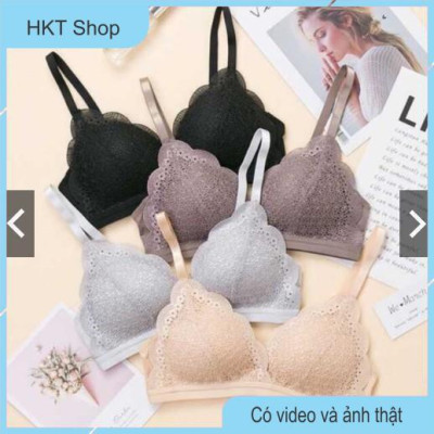 Áo Lót Ren Hoa BaBy Không Gọng Đệm Mỏng, Siêu Thông Thoáng AL33