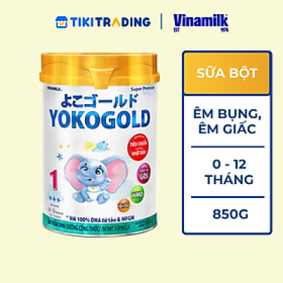 Sữa bột Vinamilk YOKOGOLD 1 850g (cho trẻ từ 0 - 1 tuổi)