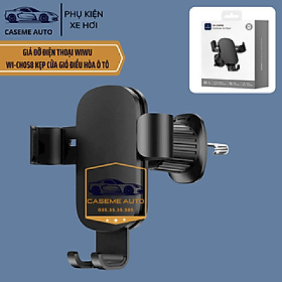 Giá Đỡ Điện Thoại Ô Tô Hiệu Wi Wu Gentleman Wi-CH058 – Chống Trượt, Chắc Chắn, Lắp Đặt Nhanh - Hàng Nhập Khẩu