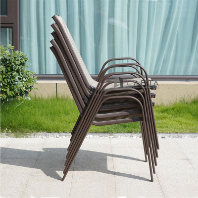 Ghế lưới sân vườn ngoài trời CC2033-T Nội thất Capta Ghế thư giãn ban công nhỏ gọn khung sắt sơn epoxy Outdoor chair