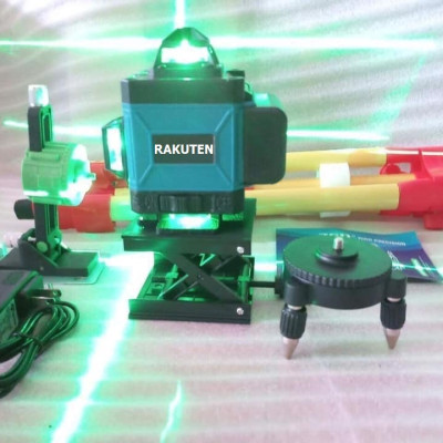 Máy cân bằng tia laser RAKUTEN 555 Máy bắn cốt, máy cân mực, Máy đánh thăng bằng laser 5 tia xanh thế hệ mới 2021