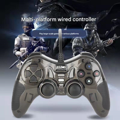 Gamepad Tay cầm chơi Game P208 dây USB cho máy tính Laptop hàng nhập khẩu