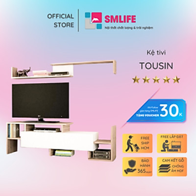 Kệ tivi tiện dụng cho phòng ngủ SMLIFE Tousin