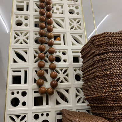 Vòng Lắc Eo Hạt Gỗ Hương Cao Cấp Hạt 6cm ( video , hình thật )