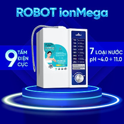 Máy Lọc Nước Điện Giải Ion Kiềm ROBOT ionMega 97 Dòng Máy Cơ - Hàng Chính Hãng