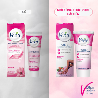 Kem Tẩy Lông Veet Pure Normal 50g