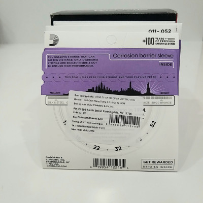 Dây Đàn Guitar Acoustic D