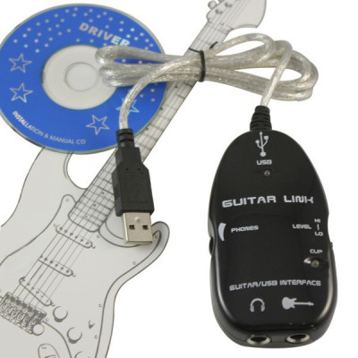 SOAIY Cable USB Guitar Link kết nối đàn guitar với máy tính - Hàng Nhập Khẩu