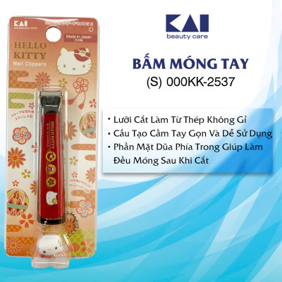 Bấm Móng Tay Thép Không Gỉ Kai 000KK-2537 (Size S)