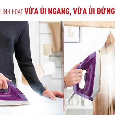 Bàn ủi hơi nước Tefal FV1955E0 - Hàng chính hãng