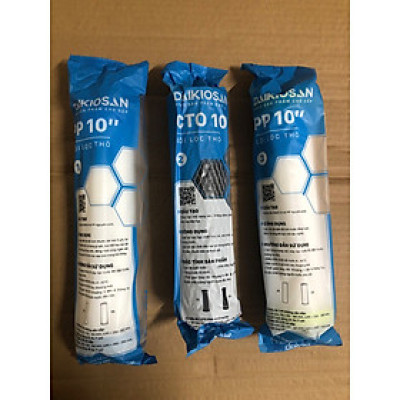 [Combo] Bộ 3 Lõi Lọc Daikiosan - Hàng chính hãng - Lọc thô bảo vệ màng RO