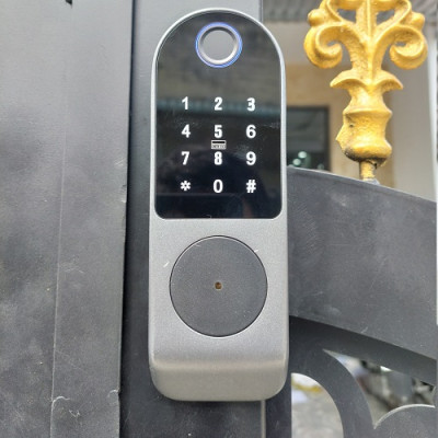 Khóa cửa thông minh G02W - 2 mặt vân tay + App Tuya wifi mở cửa từ xa ( không chống nước) - Hàng nhập khẩu