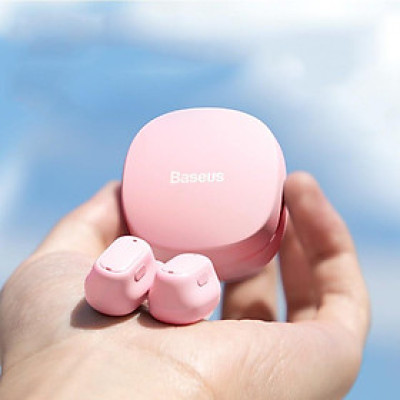 Tai nghe Bluetooth Baseus Encok True Wireless Earphones WM01 (TWS, Bluetooth 5.0, Stereo Earbuds, Touch Control, Noise) -Hàng Chính Hãng