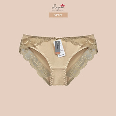 Quần Lót Nữ Cotton Nhập Khẩu Cạp Vừa Luperi LU3QL729 Dáng Bikini Mềm Mịn, Co Giãn, Không Lằn Mông, Kháng Khuẩn, Khử Mùi Tốt